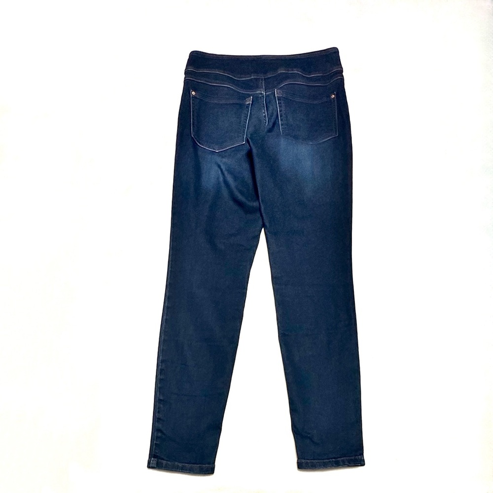 Jeans Denim Skinny Ankle Stretch Pull-on Pants - Picture 7 of 8